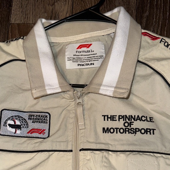 PacSun Cream Formula 1 Jacket - Picture 4 of 7